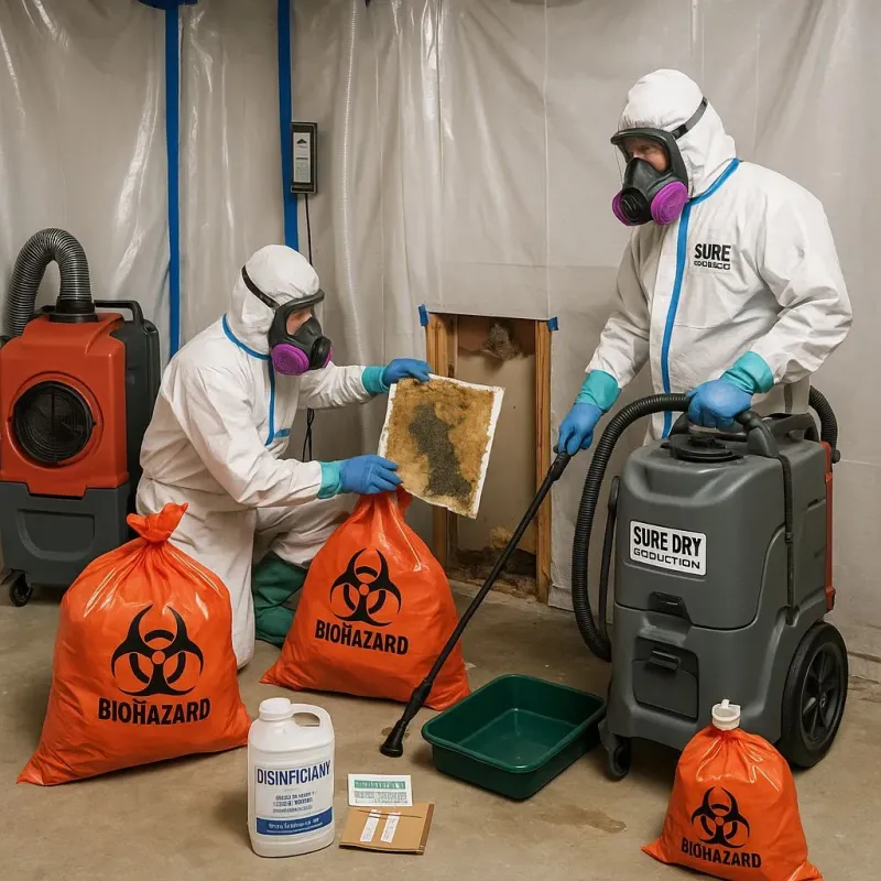 Contaminated Water Handling Protocols process in Parlier, CA