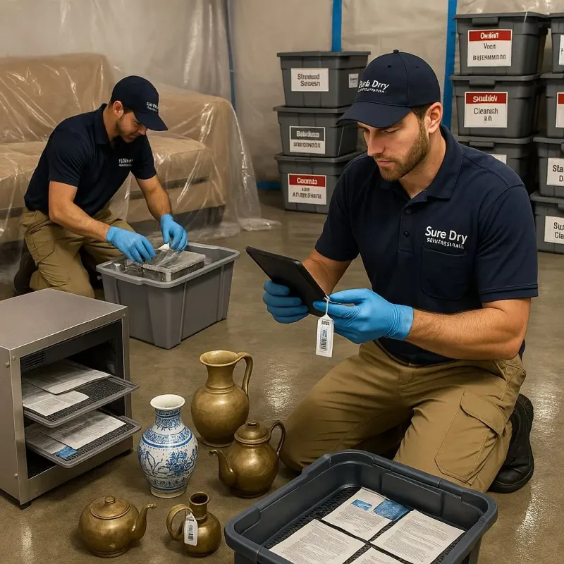 Content Protection and Restoration process in Parlier, CA