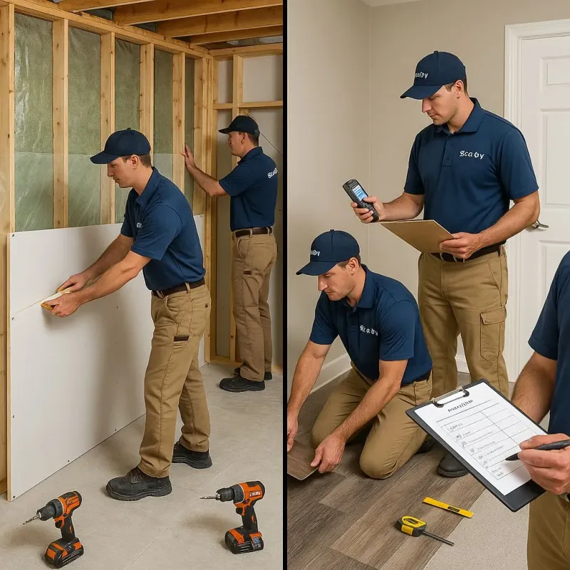 Repairs and Reconstruction process in Parlier, CA