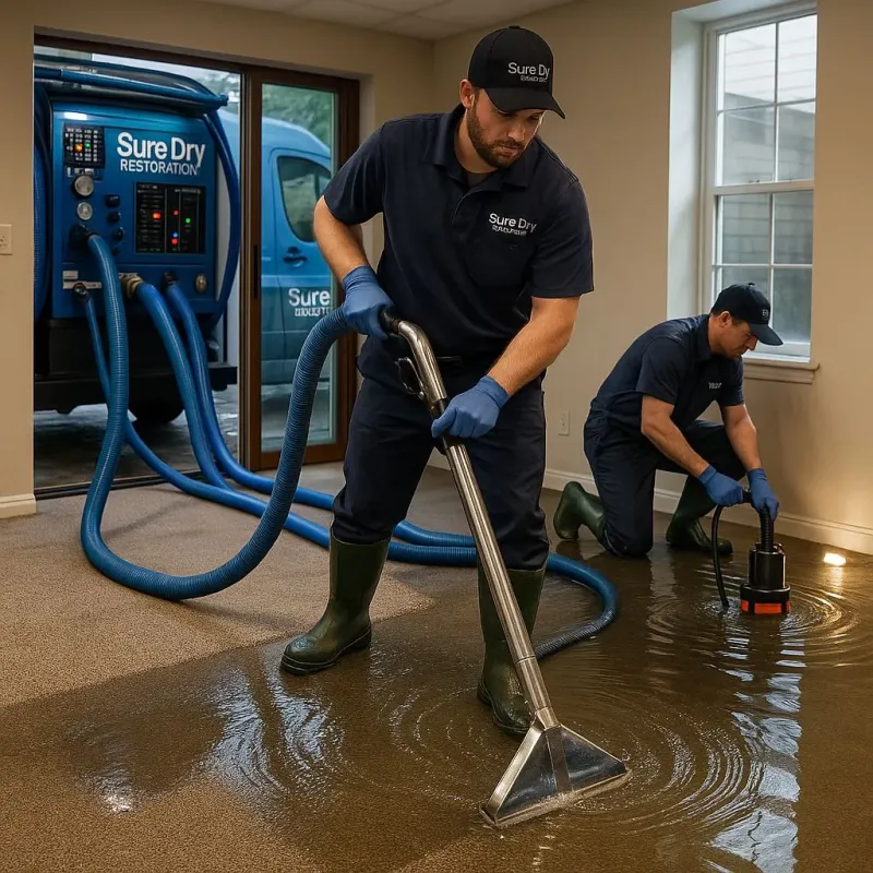 Water Extraction and Removal process in Parlier, CA